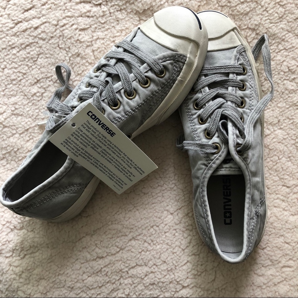 Converse Jack Purcell LTT Washed Ox Drizzle/Egret